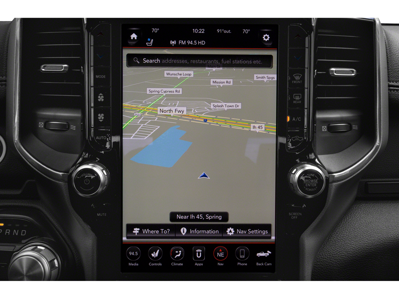 2019 RAM 1500 Laramie Crew Cab 4x2 5'7' Box