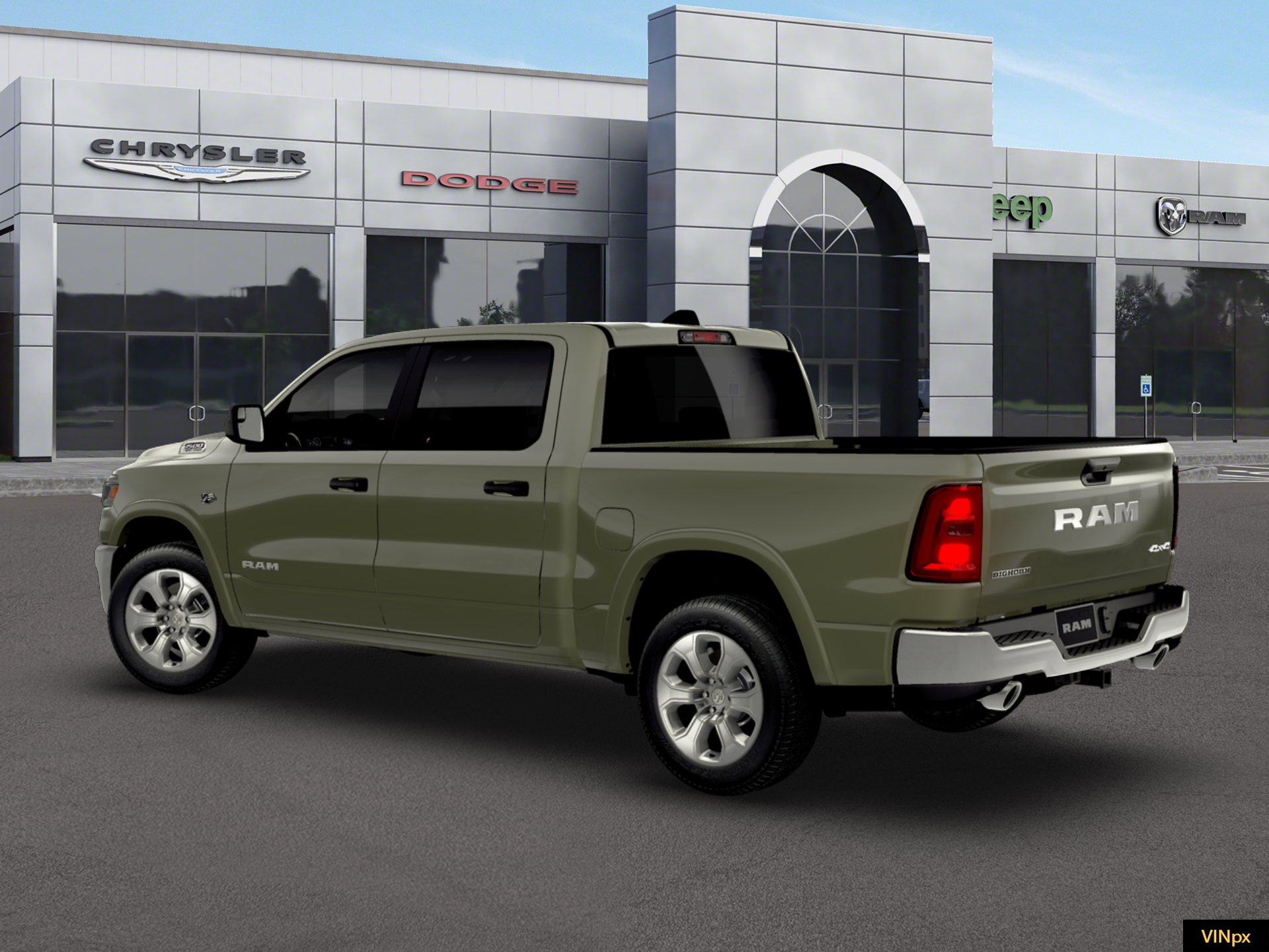 2026 RAM Ram 1500 RAM 1500 BIG HORN CREW CAB 4X4 5'7' BOX