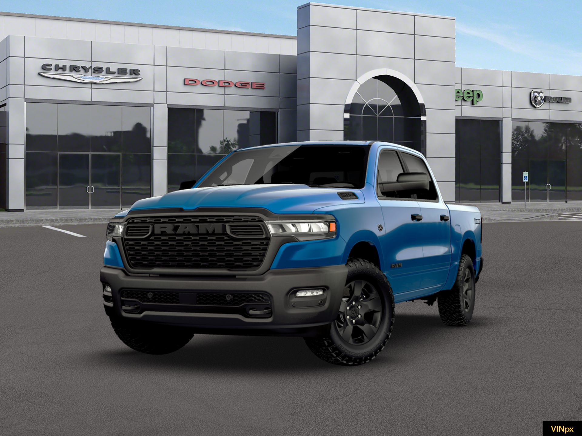 2026 RAM Ram 1500 RAM 1500 WARLOCK CREW CAB 4X4 5'7' BOX