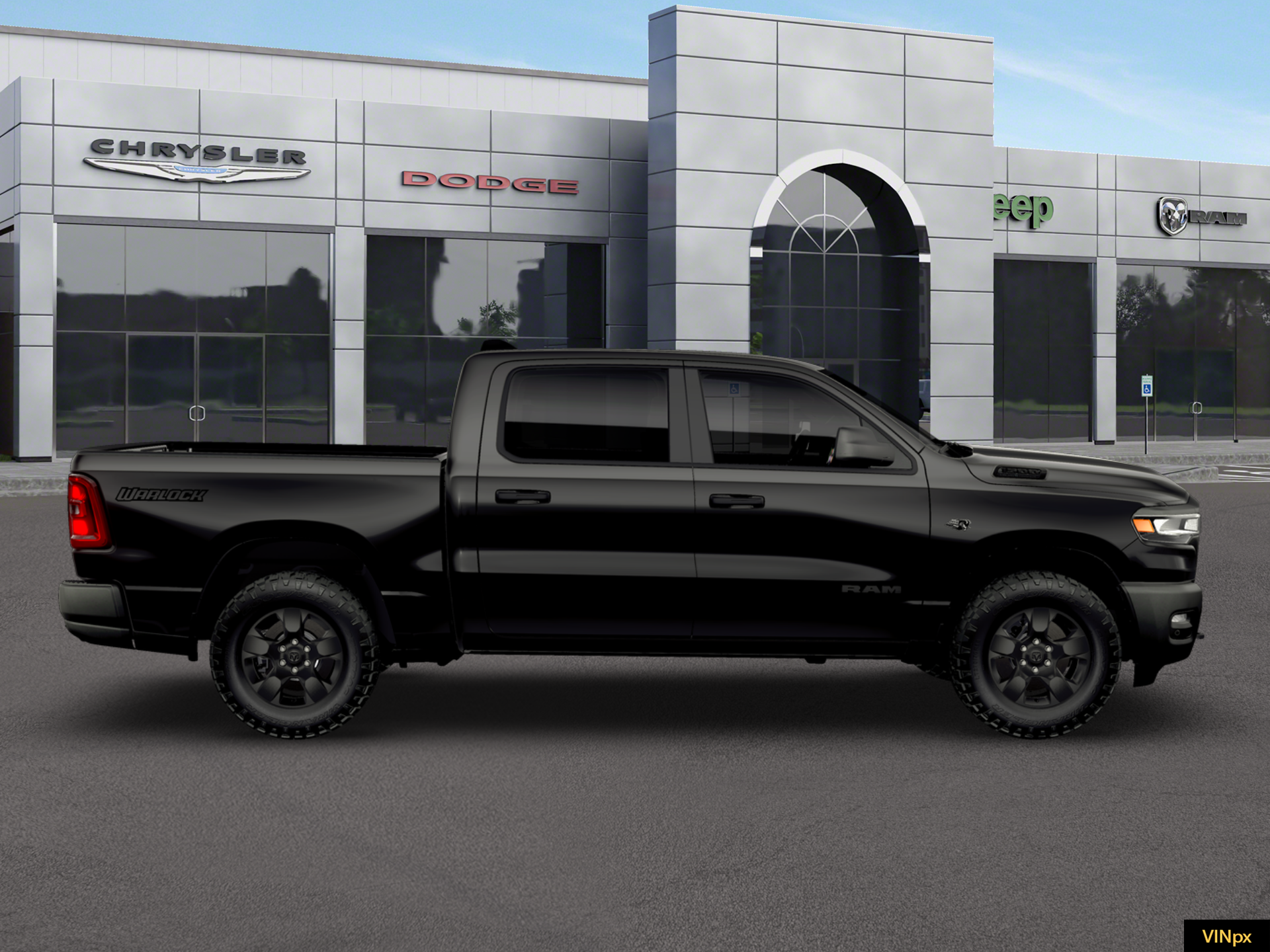 2026 RAM Ram 1500 RAM 1500 WARLOCK CREW CAB 4X4 5'7' BOX