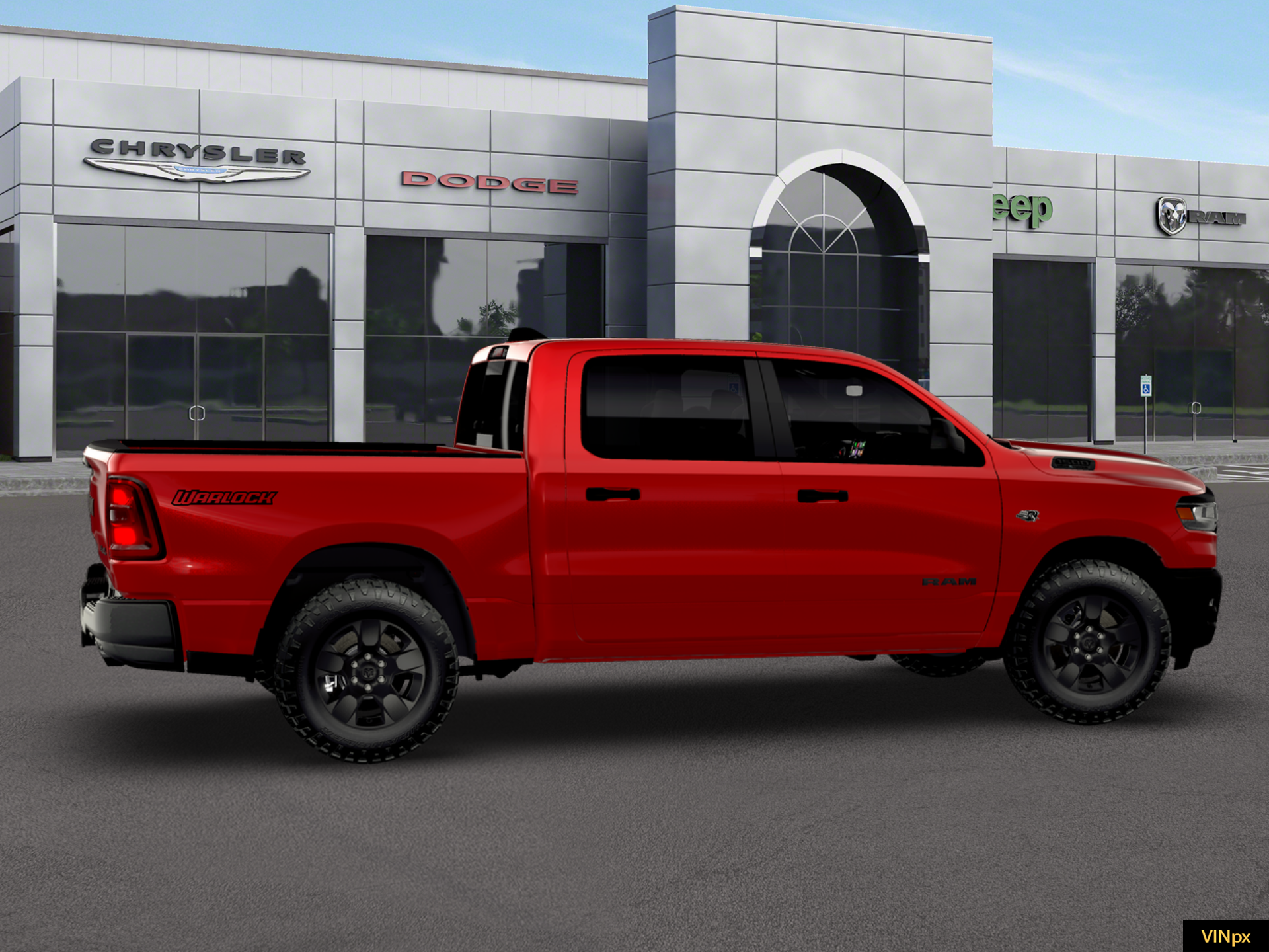 2026 RAM Ram 1500 RAM 1500 WARLOCK CREW CAB 4X4 5'7' BOX