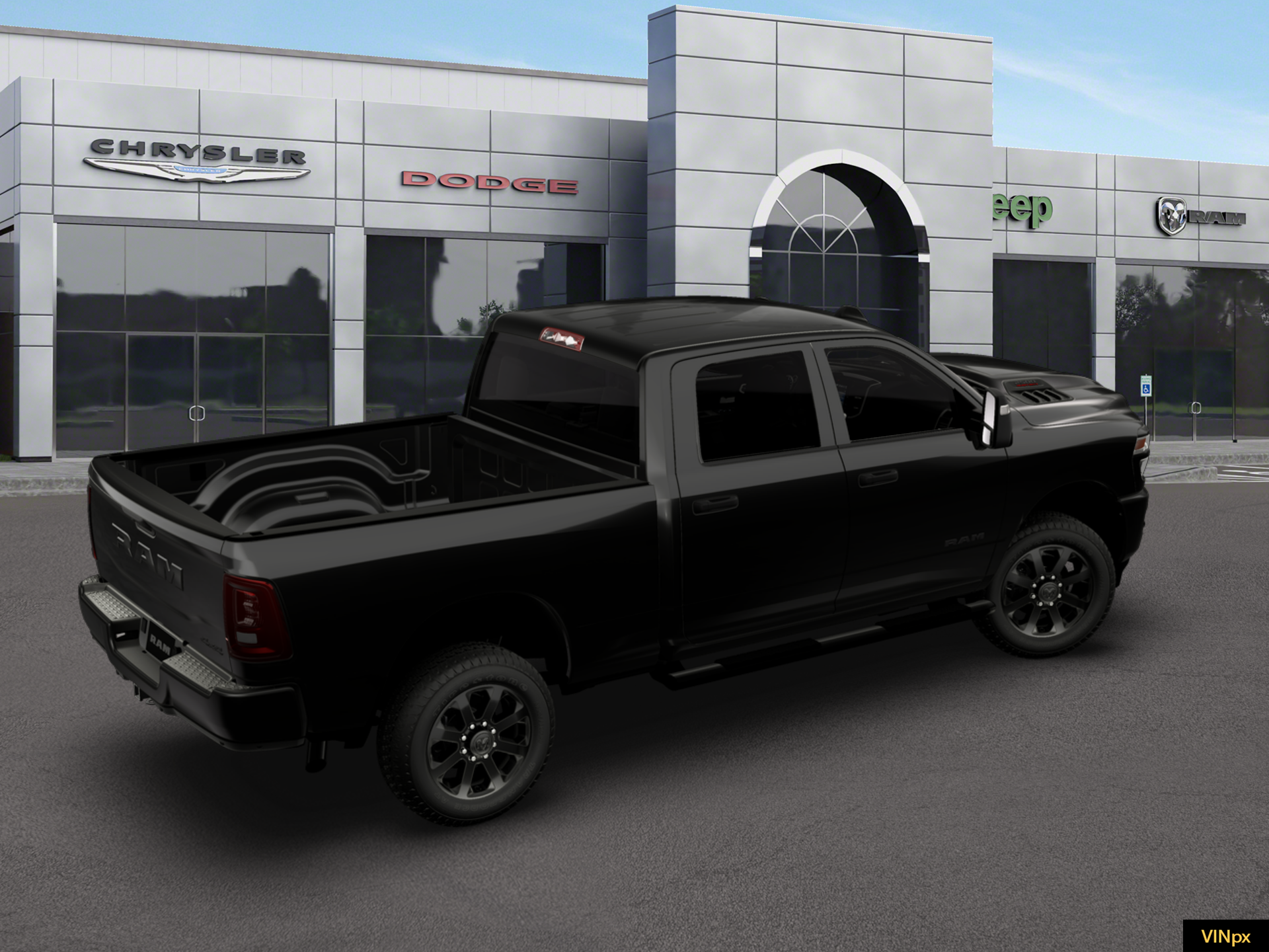 2026 RAM Ram 2500 RAM 2500 BLACK EXPRESS CREW CAB 4X4 6'4' BOX