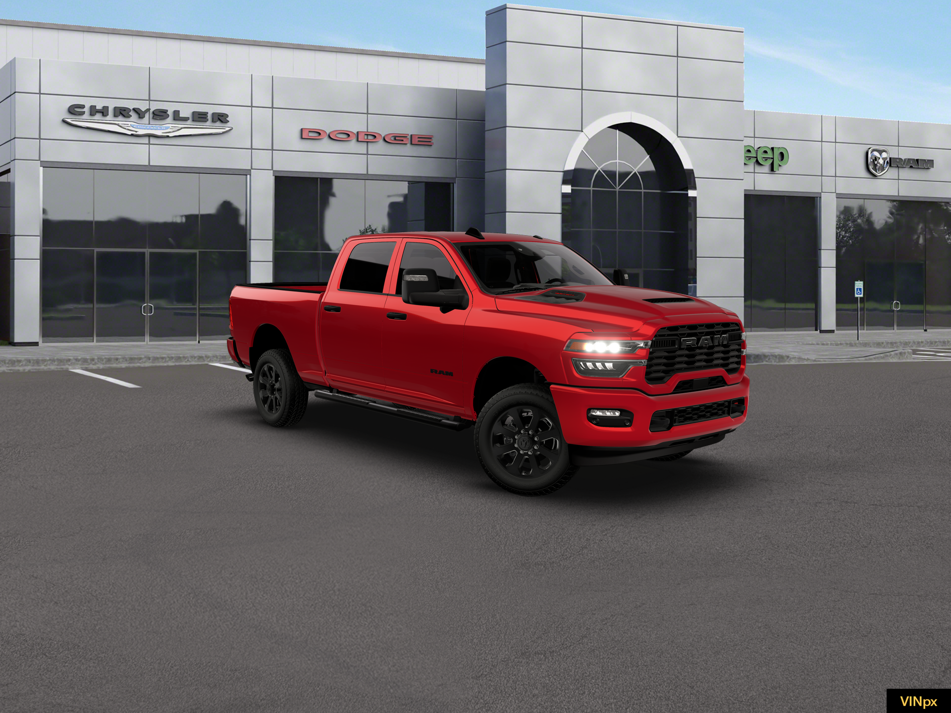 2026 RAM Ram 2500 RAM 2500 BLACK EXPRESS CREW CAB 4X4 6'4' BOX