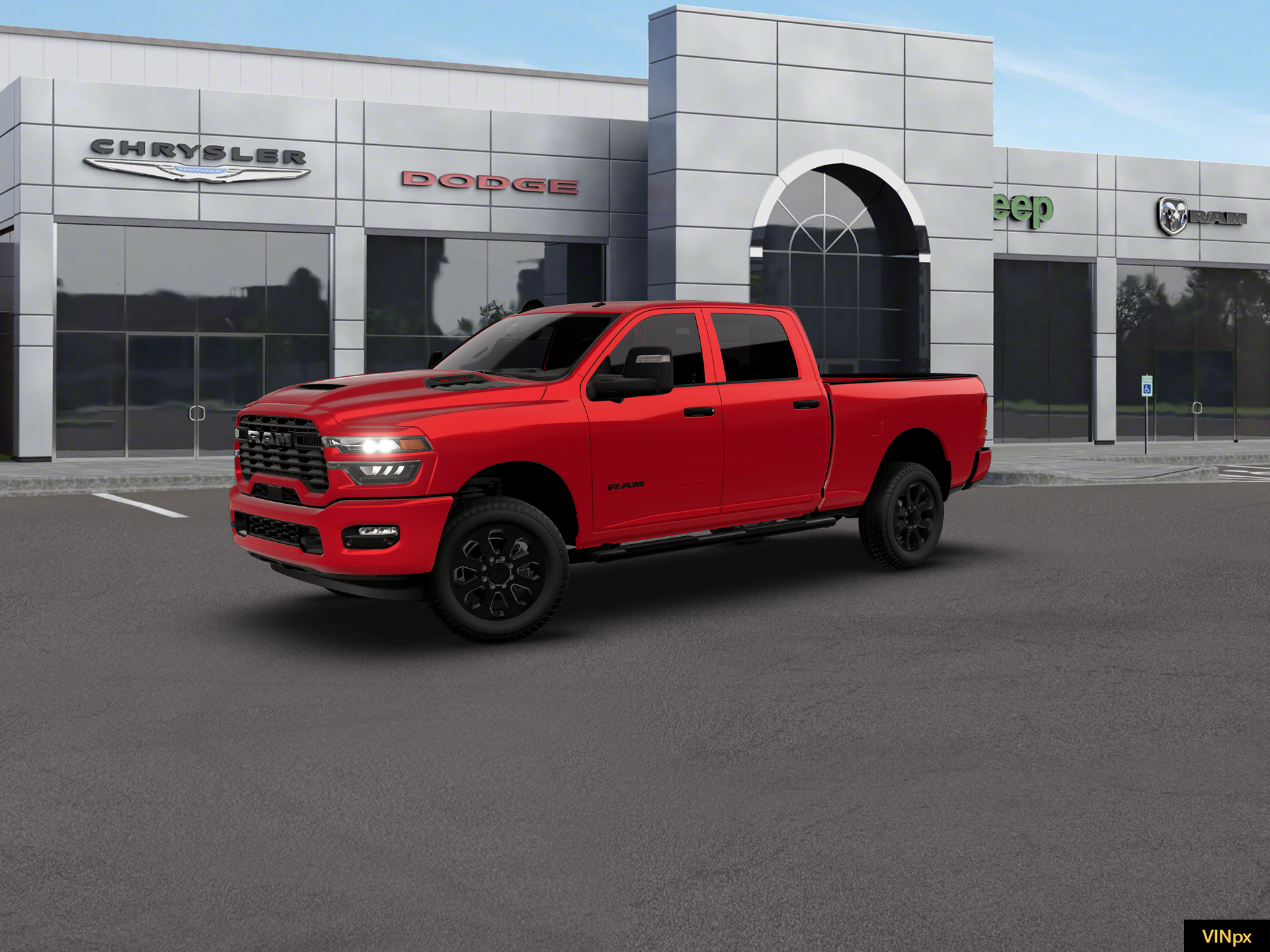 2026 RAM Ram 2500 RAM 2500 BLACK EXPRESS CREW CAB 4X4 6'4' BOX