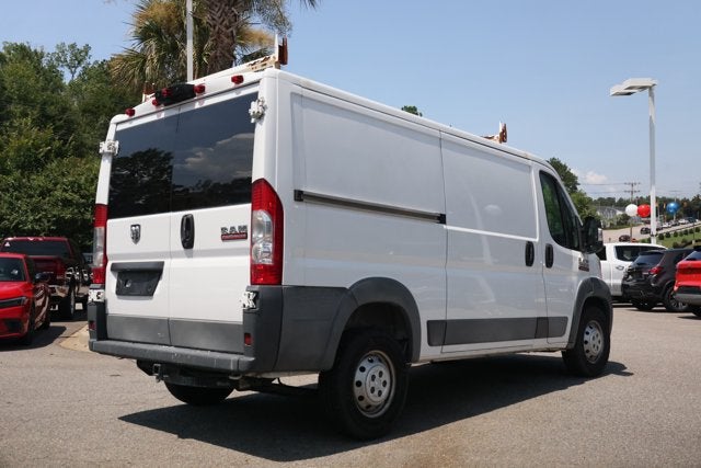 2018 RAM ProMaster 1500 Cargo Van Low Roof 136' WB