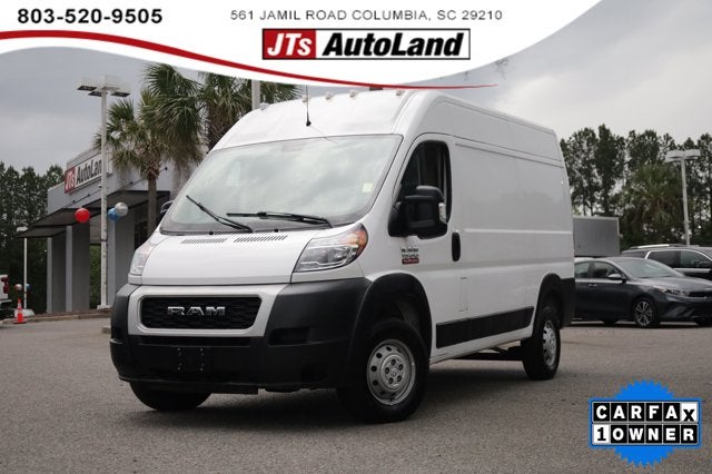 2020 RAM ProMaster 1500 Cargo Van High Roof 136' WB