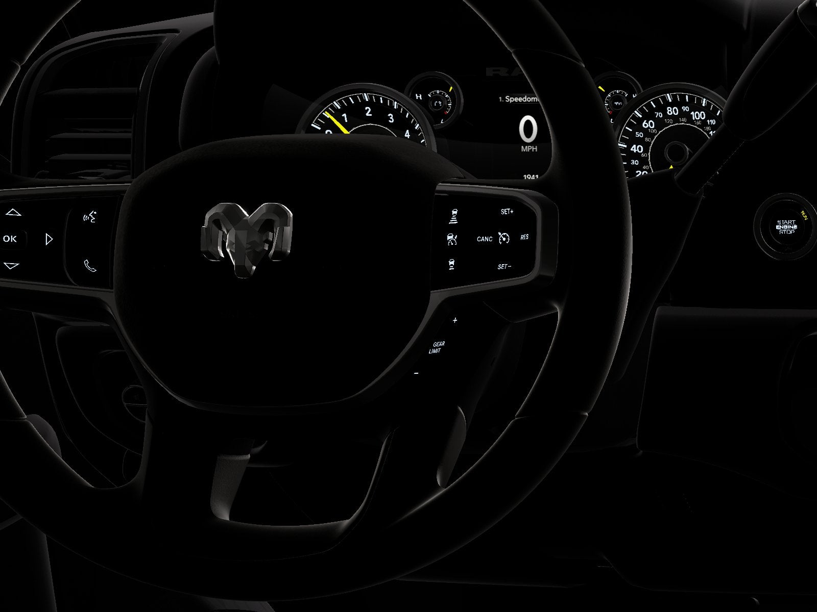 2026 RAM Ram 2500 RAM 2500 BLACK EXPRESS CREW CAB 4X4 6'4' BOX