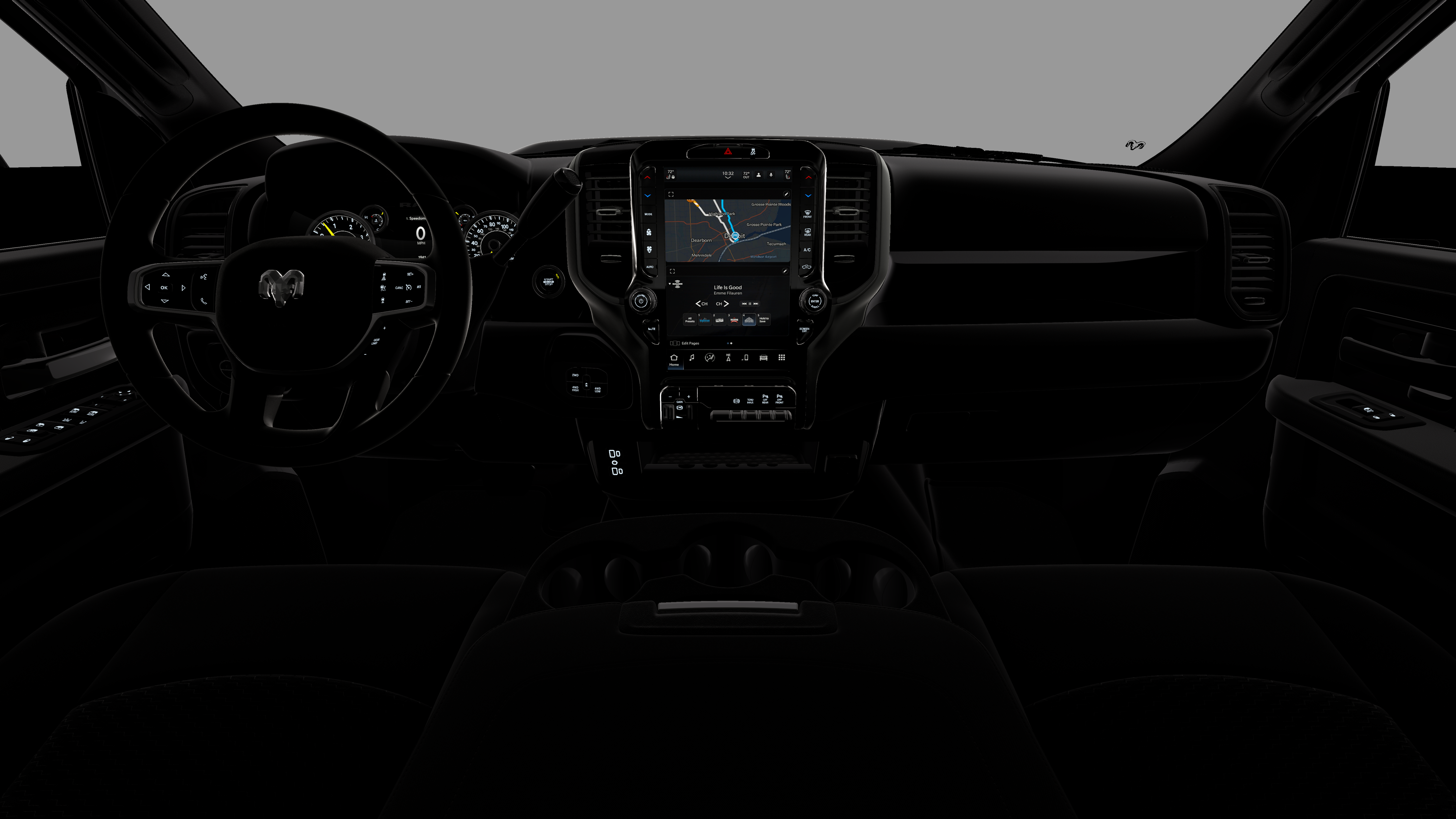 2026 RAM Ram 2500 RAM 2500 BLACK EXPRESS CREW CAB 4X4 6'4' BOX