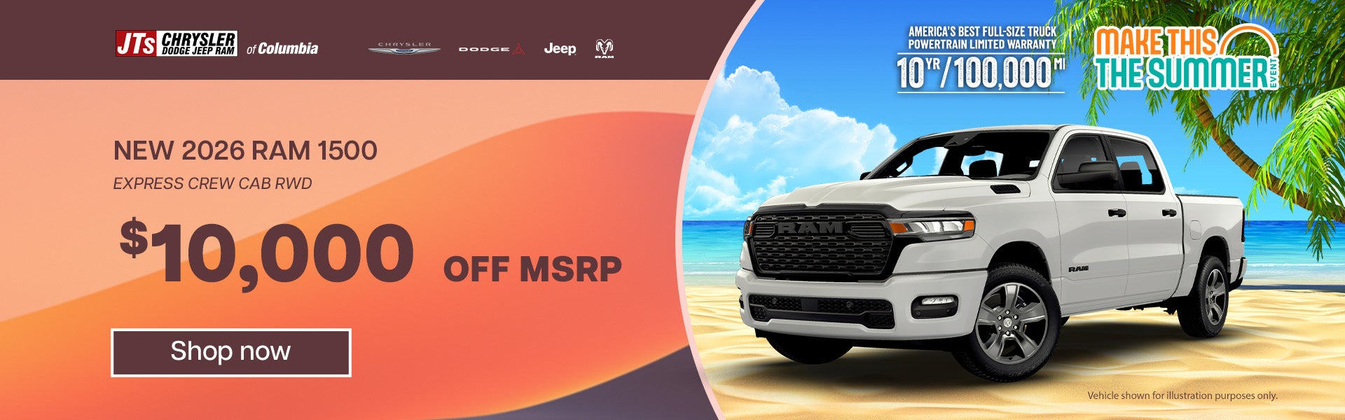 New 2026 RAM 1500 Express Crew Cab RWD
