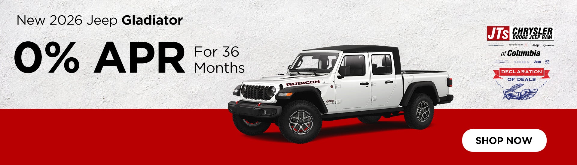 New 2026 Jeep Gladiator